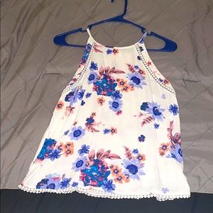 Floral tank top